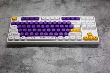 NEON EVA-01 Mecha-01 MA Profile Keycaps PBT for Cherry MX Mechanical Keyboards picture
