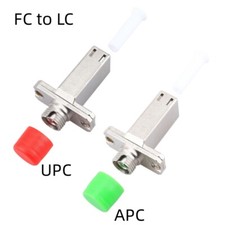 FC Female to LC Female UPC APC SM Fiber Optical Coupler Flange Converter Adapter picture