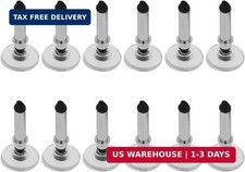 12 Pcs Silver Universal Stylus Replacement Tips,Universal Disc Tips Round Shape picture