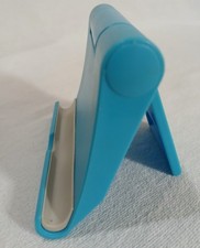 Hello by Design Blue Foldable Cellphone Stand Holder Rest for iPhone Tablet picture