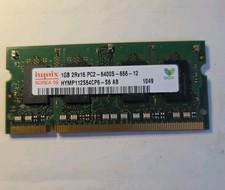 HYNIX 1GB 2Rx16 PC2-6400S-666-12 HYMP112S64CP6-S6 AB-C Laptop Ram Memory picture
