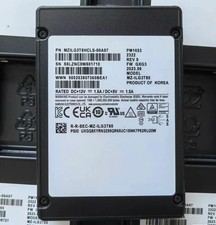 SAMSUNG 3.84TB PM1653 SSD MZ-1LG3T80 Solid State Drive SAS MZ1LG3T8HCLS-00A07 picture