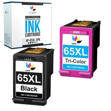Compatible CMYi HP 65XL Black Color Ink Cartridges 65 XL Cartridge Combo Pack picture