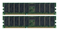 KINGSTON 1GB 2x512MB DDR PC2100R 266MHz KTD-PE2650/1G ECC REGISTERED picture