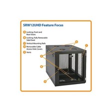 Eaton Electrical - SRW12UHD - Tripp Lite by Eaton SmartRack 12U Heavy-Duty picture