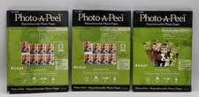 NCR Photo A Peel Repositionable High Gloss Photo Paper 4 x 6 Acid Free 8mil 3pk picture