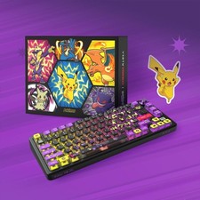 Cherry x Pokémon Gengar PIXIU75 Mechanical Keyboard Tactile Brown Switches picture