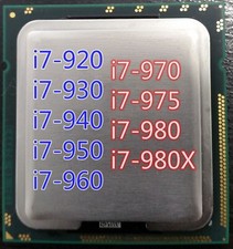 Intel Core i7-920 i7-930 i7-940 i7-950 i7-960 i7-970 i7-975 i7-980 i7-980X CPU picture