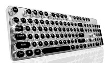 EWEADN TK950 Typewriter Keyboard Wireless Mechanical Keyboard, 104 Keys picture