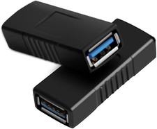 Reliable USB 3.0 Female to Female Adapter - Dual Pack for Seamless Connectivity picture