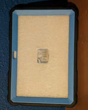 Black & Blue Rugged Protective Tablet Case Cover with Integrated Stand Kickstand picture
