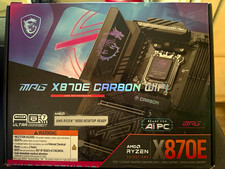 MSI MPG X870E CARBON WIFI ATX AMD AM5 DDR5 4 DIMM M.2 HDMI WiFi picture