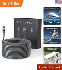 Durable 100FT Starlink Gen 3 Cable - Weatherproof, High-Speed 2000Mbps Transfer picture