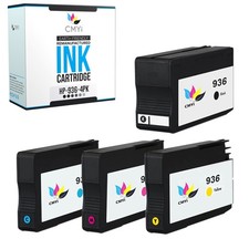 4-Pack CMYi Compatible 936 Ink Cartridge for HP OfficeJet Pro 9135e 9730e 9110b picture