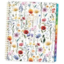Planner 2026-2027 - Jul. 2026  2026-2027 Floral Planner, Soft Watercolor Blooms picture