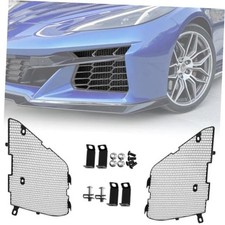Upgraded Front Radiator Guards Grille for Corvette C8 Stingray Large picture