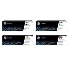 HP 202A Toner Cartridge Set ( CF500A, CF501A, CF502A, CF503A ) picture