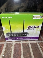 New TP-Link Archer C2 AC750 Wireless Dual Band Gigabit Router EUC Pre-owned  picture