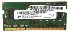 Micron 🔧 2GB DDR3L-1333 PC3L-10600S SO-DIMM Laptop RAM 🟥 ☆ picture