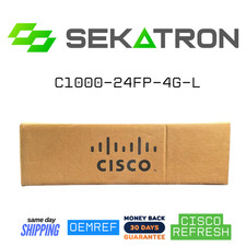 🔀 Cisco Refresh C1000-24FP-4G-L • 24× PoE+ Gigabit Ports • 4× SFP Uplinks ⚡ picture