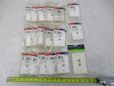 LOT OF 18 LEVITON 41080-2WP, 2 PORT WALL PLATES, XA0075 picture