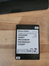 Lot of 8 WD Ultrastar SN650 15.36TB U.3 NVMe Gen4 SSD WUS5EA1A1ESP5E3 0% Wear picture