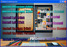 Desktop Publishing Suite software for  Home and Business use royalty free picture
