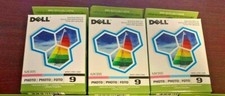 3 New Genuine OEM Dell Series 9 PHOTO MK995 SEALED BAG NO BOX picture
