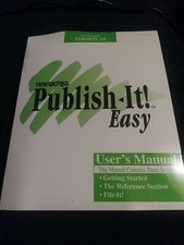 Timeworks Publish It Easy Software Mac 3 Disk (1992 Floppy Disk) SEALED picture