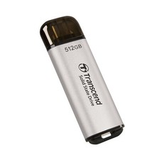 512GB Transcend ESD300 Portable SSD USB Type-C Silver picture