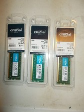 (1) Crucial 8 gb DDR3L -1600 UDIMM 1.35v CL11 memory mod CT102464BD160B.C16FPD picture
