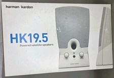 Harman Kardon HK19.5 Vintage PC Computer Speakers New Open Box  picture