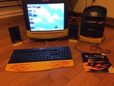 1999 Patriot Hotwheels PC W/ Monitor And Accessories picture