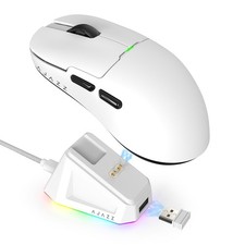 ATTACK SHARK×AJAZZ AJ159P gaming mouse white picture