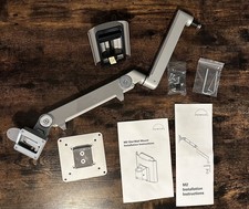 Humanscale M2 Monitor Arm - Silver/Gray - Slat Wall Mount - New (Open Box) picture