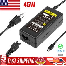 For Samsung Chromebook 4+ XE350XBA-K02US AC Adapter USB C Type C Charger 45W picture