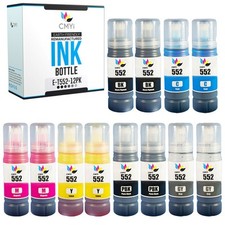 CMYi 12-PK Compatible Epson 552 EcoTank Ink Bottles for EcoTank ET-8500 ET-8550 picture