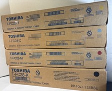 4 OEM Toshiba eSTUDIO 2330C,2820C,3530C,4520C CMYK Toners T-FC28 (TFC28) picture