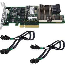 Fujitsu Primergy 12Gb RAID Controller PRAID EP400i D3216-A23 GS1 + 2x SAS Cables picture