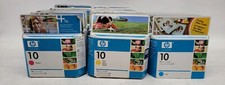 Lot of 28 HP 10 Ink cartridge Cyan C4841A Yellow C4842A Magenta C4843A EXP 2006 picture