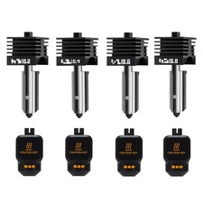 4Pack 0.2/0.4/0.6/0.8MM H2 Series/X2D/P2S Hotend for Bambu Lab... picture