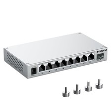 Sodola 9-Port 2.5Gb Switch Unmanaged 8 x 2.5gbase-t Ports 1X10G SFP picture
