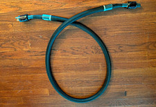 Purest Audio Design AQUEOUS 2ft Braided Black 3-Prong to 3-Prong Cable picture