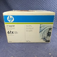 HP 61X C8061D Black Toner Cartridge - Dual Pack New Genuine  2 Cartridges picture