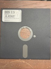 ATARI DOS 2.5 DX 5075 FLOPPY COMPUTER 5.25