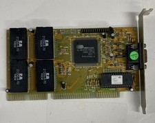 Vintage 16-bit ISA Video Card With Cirrus Logic controller - VAVGA31-5420-1M picture