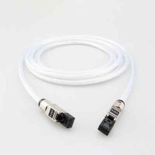 OCC Silver Plated Ethernet Cable High-Speed Cat8 Network Cable RJ45 Lan Cable picture