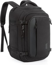BAGSMART 28L Water-Resistant Travel Backpack, USB Port, 17.3