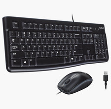 Logitech MK120 Wired Keyboard and Mouse Combo picture