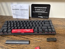 HyperX Alloy Origins Wired Mechanical Gaming Keyboard Red CORD MISSING picture